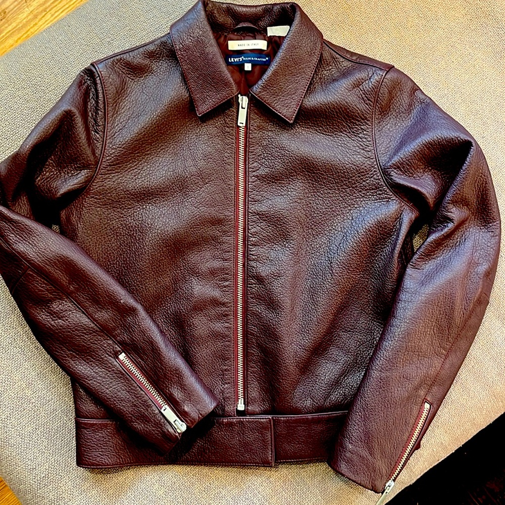Levis Made & Crafted Leather Jacket